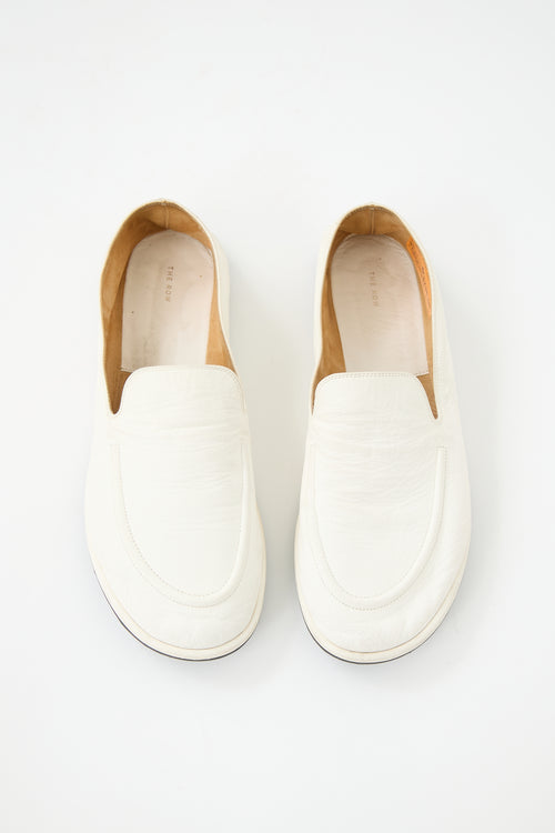 The Row Leather Canal Loafer