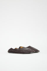 The Row Leather Canal Flat