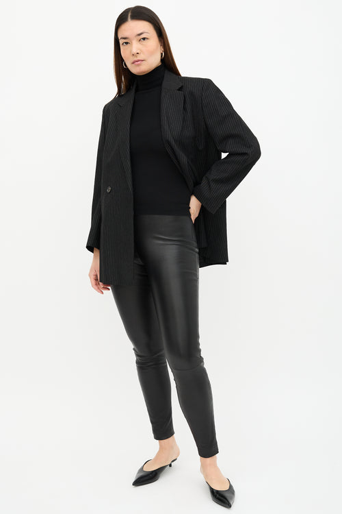 The Row Leather Legging