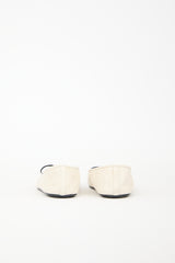 The Row Leather Ballet Flat