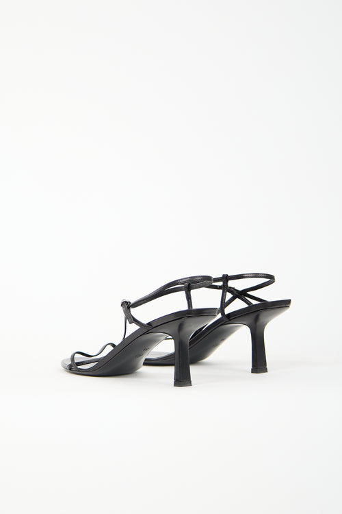 The Row Leather Bare Sandal