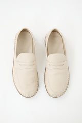 The Row Leather Cary Loafer