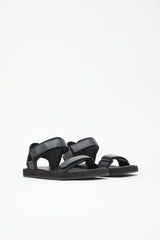 The Row Leather Hook And Loop Sandal