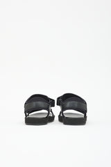 The Row Leather Hook And Loop Sandal