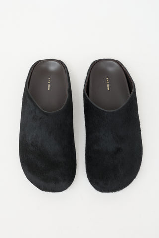 The Row Leather Hudson Mule
