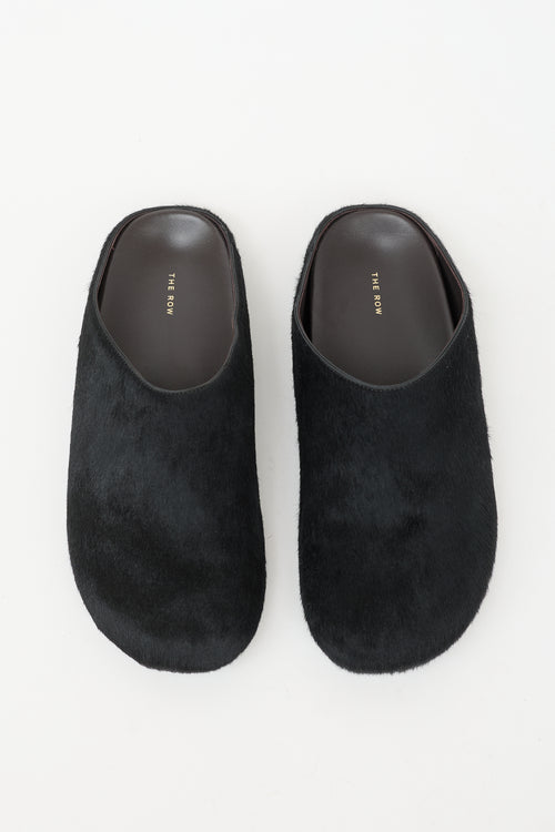 The Row Leather Hudson Mule