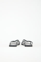The Row Leather Link Sandal