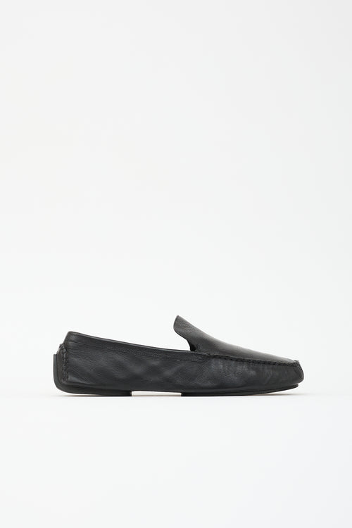 The Row Leather Lucca Loafer