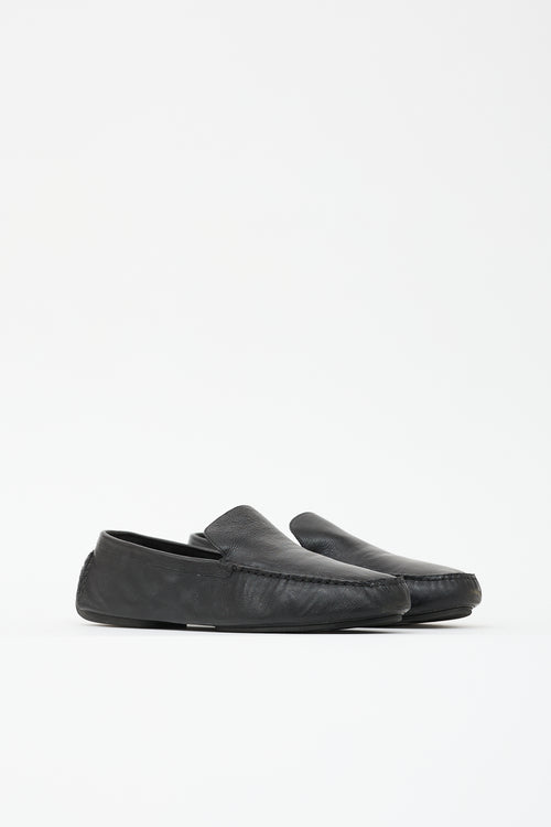 The Row Leather Lucca Loafer