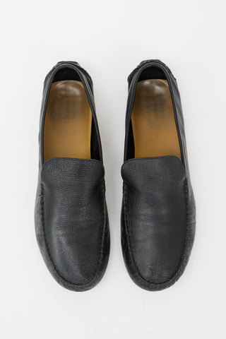 The Row Leather Lucca Loafer