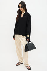 The Row Leather Margaux 10 Handbag