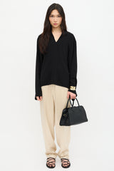 The Row Leather Margaux 10 Handbag