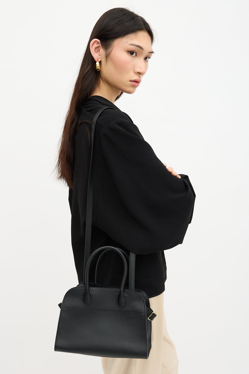 The Row Leather Margaux 10 Handbag