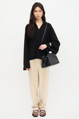 The Row Leather Margaux 10 Handbag