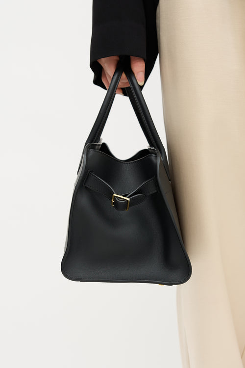 The Row Leather Margaux 10 Handbag