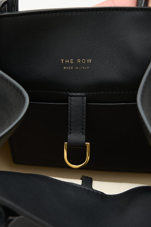 The Row Leather Margaux 10 Handbag