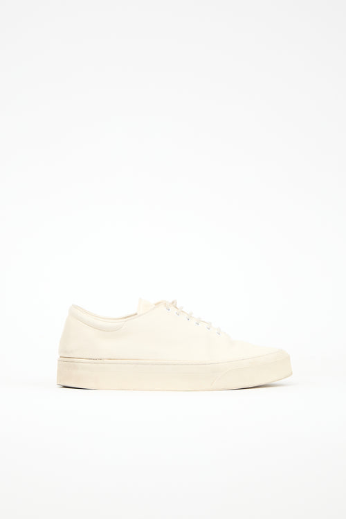 The Row Leather Marie H Sneaker