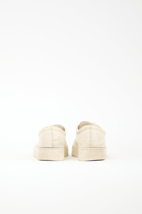 The Row Leather Marie H Sneaker