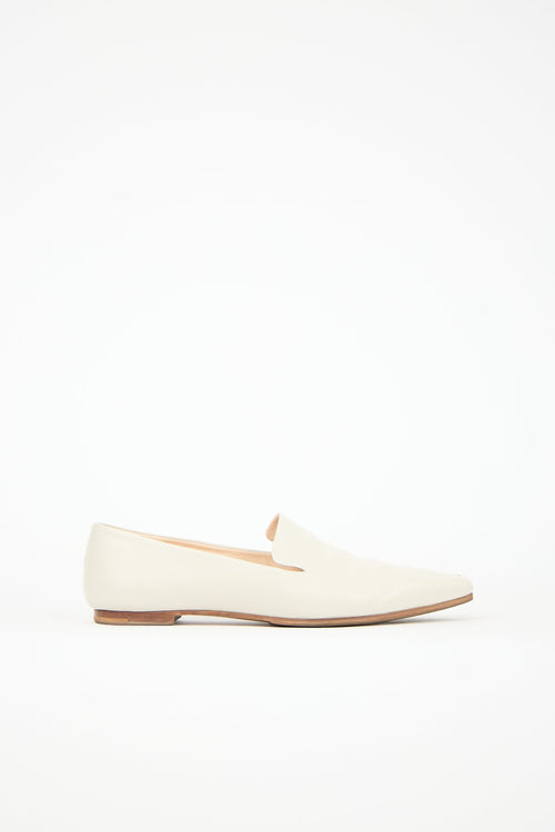 The Row Leather Minimal Loafer