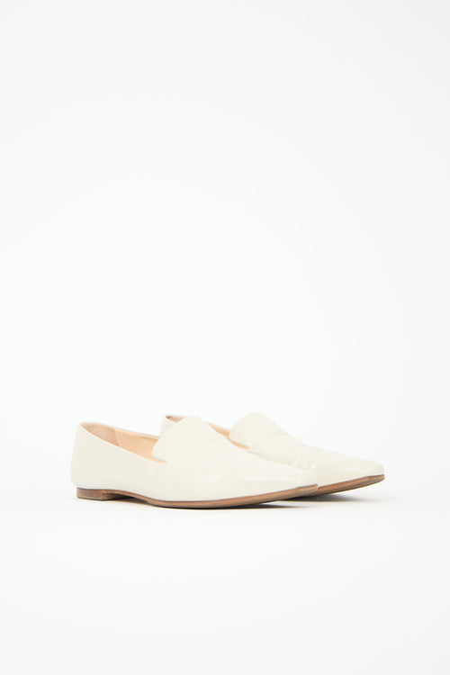 The Row Leather Minimal Loafer