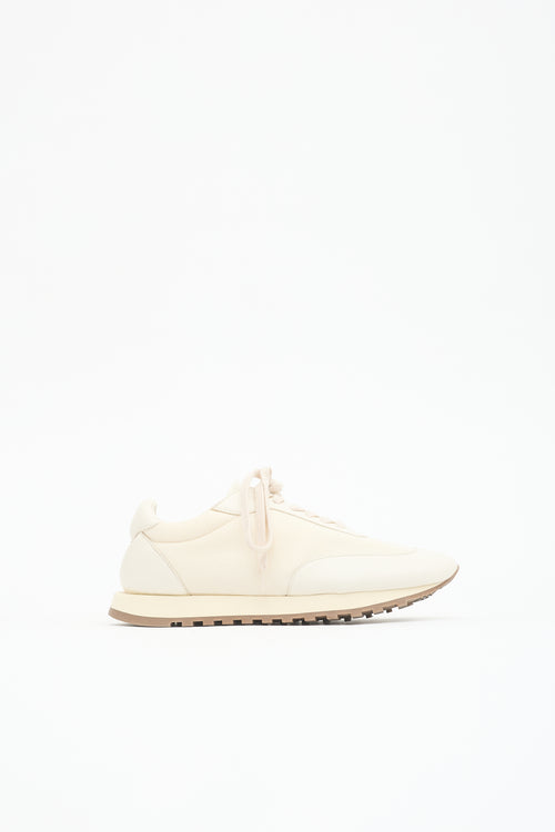 The Row Leather Owen Runner Sneaker