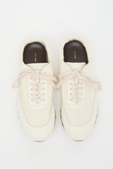 The Row Leather Owen Runner Sneaker