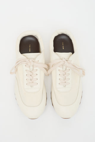 The Row Leather Owen Runner Sneaker