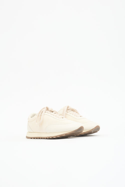 The Row Leather Owen Runner Sneaker