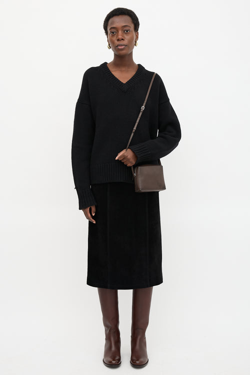 The Row Leather Regent Crossbody Bag