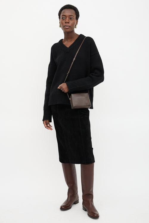 The Row Leather Regent Crossbody Bag