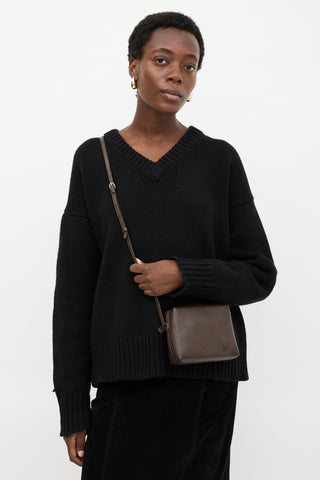 The Row Leather Regent Crossbody Bag