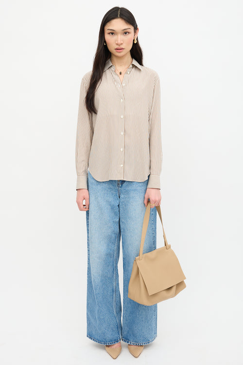 The Row Leather Side Kick Handbag