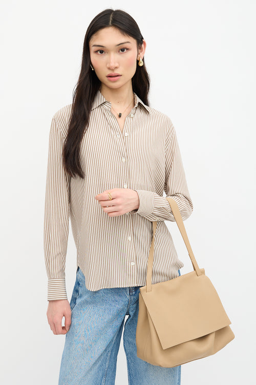 The Row Leather Side Kick Handbag