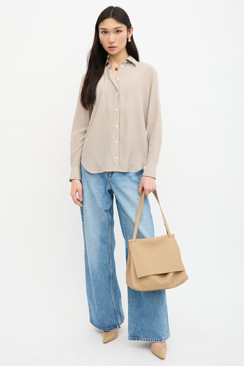 The Row Leather Side Kick Handbag