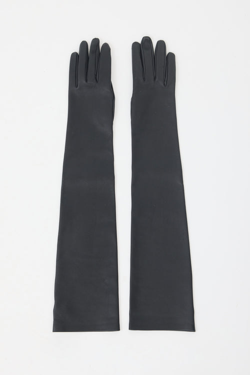 The Row Leather Simon Gloves