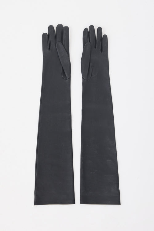 The Row Leather Simon Gloves