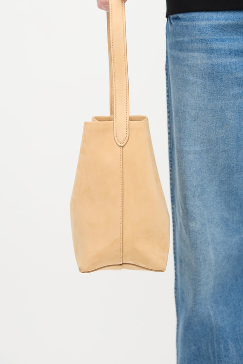 The Row Leather Small Park Tote Bag