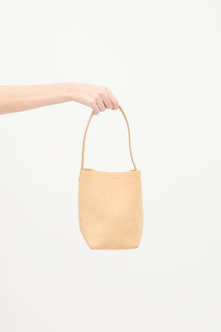 The Row Leather Small Park Tote Bag