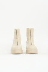 The Row Leather Zipped 1 Boot