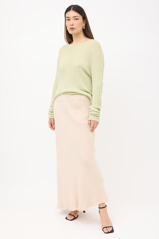 The Row Maxi Slip Skirt