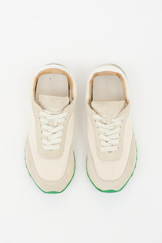 The Row Mesh & Suede Owen Sneaker
