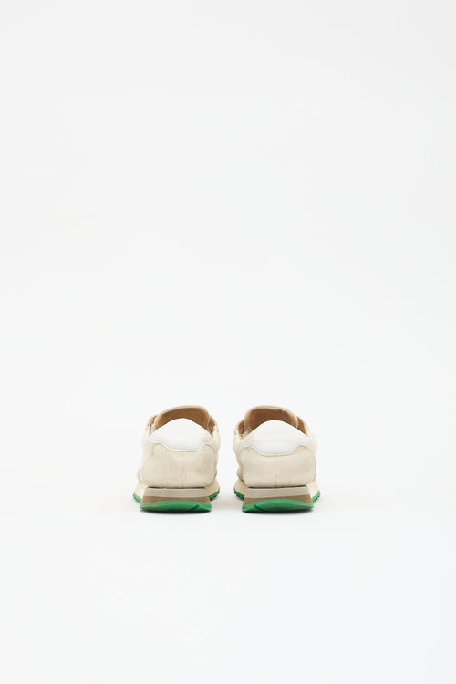 The Row Mesh & Suede Owen Sneaker