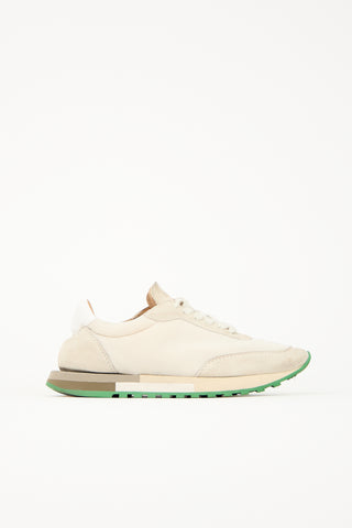 The Row Mesh & Suede Owen Sneaker