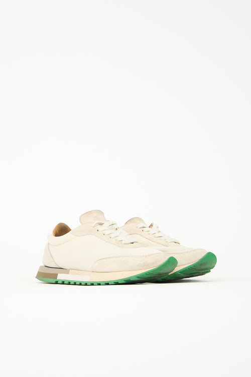 The Row Mesh & Suede Owen Sneaker