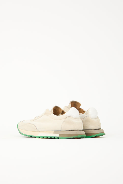 The Row Mesh & Suede Owen Sneaker