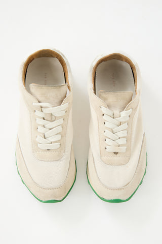The Row Mesh & Suede Owen Sneaker