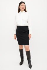 The Row Neoprene Bodycon Skirt