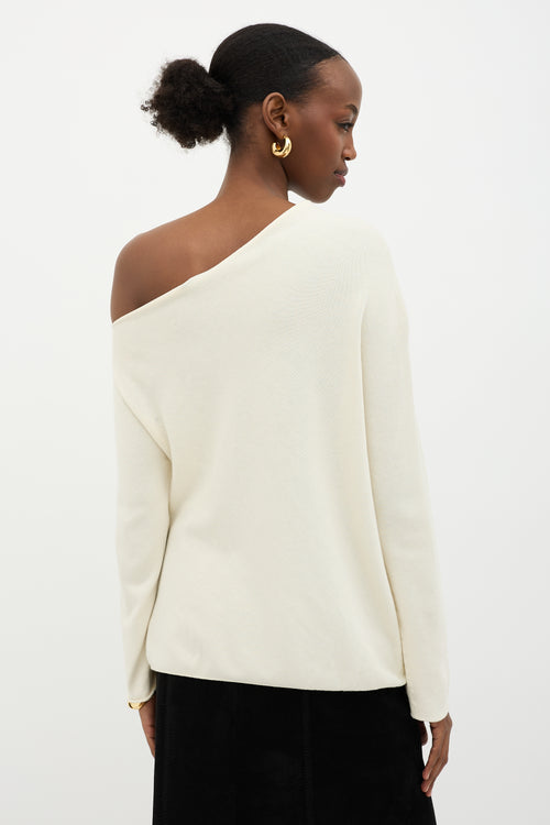 The Row Off The Shoulder Sweater