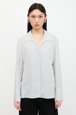 The Row Pinstripe Shirt