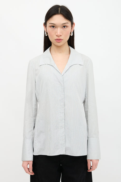 The Row Pinstripe Shirt